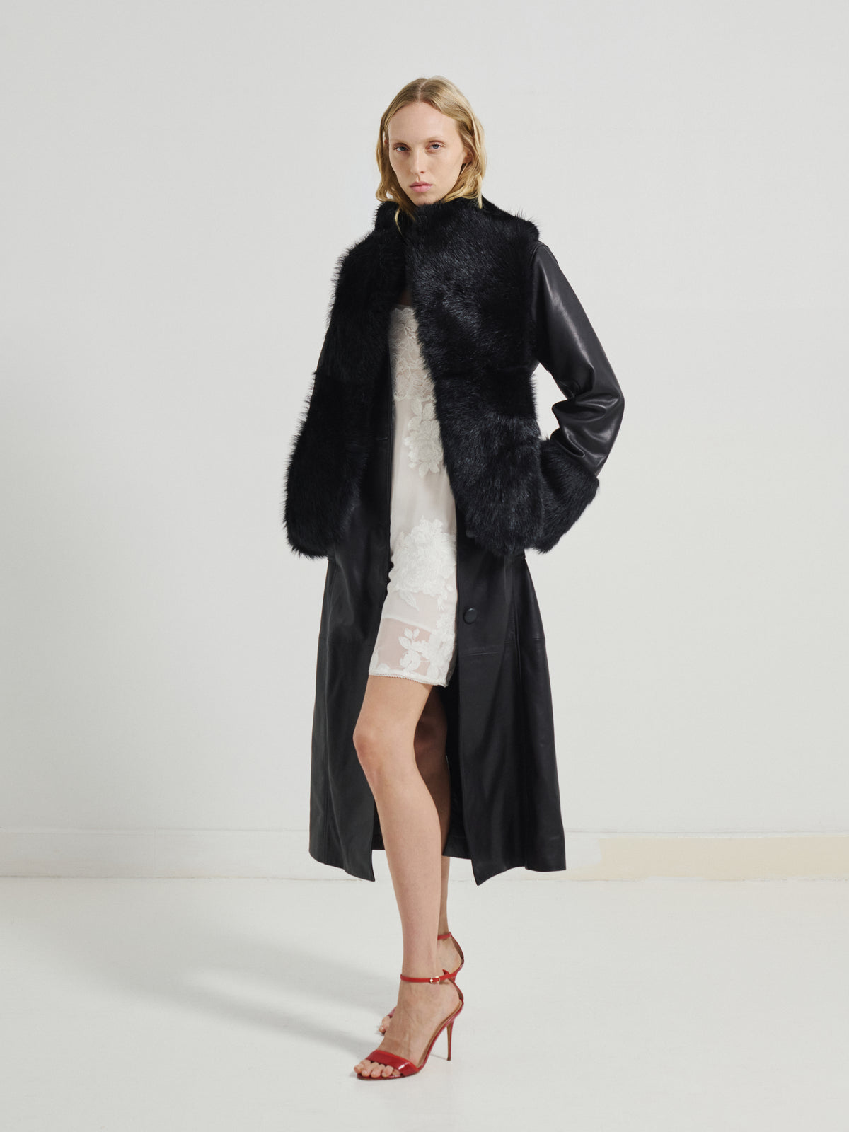 Long shearling Coat