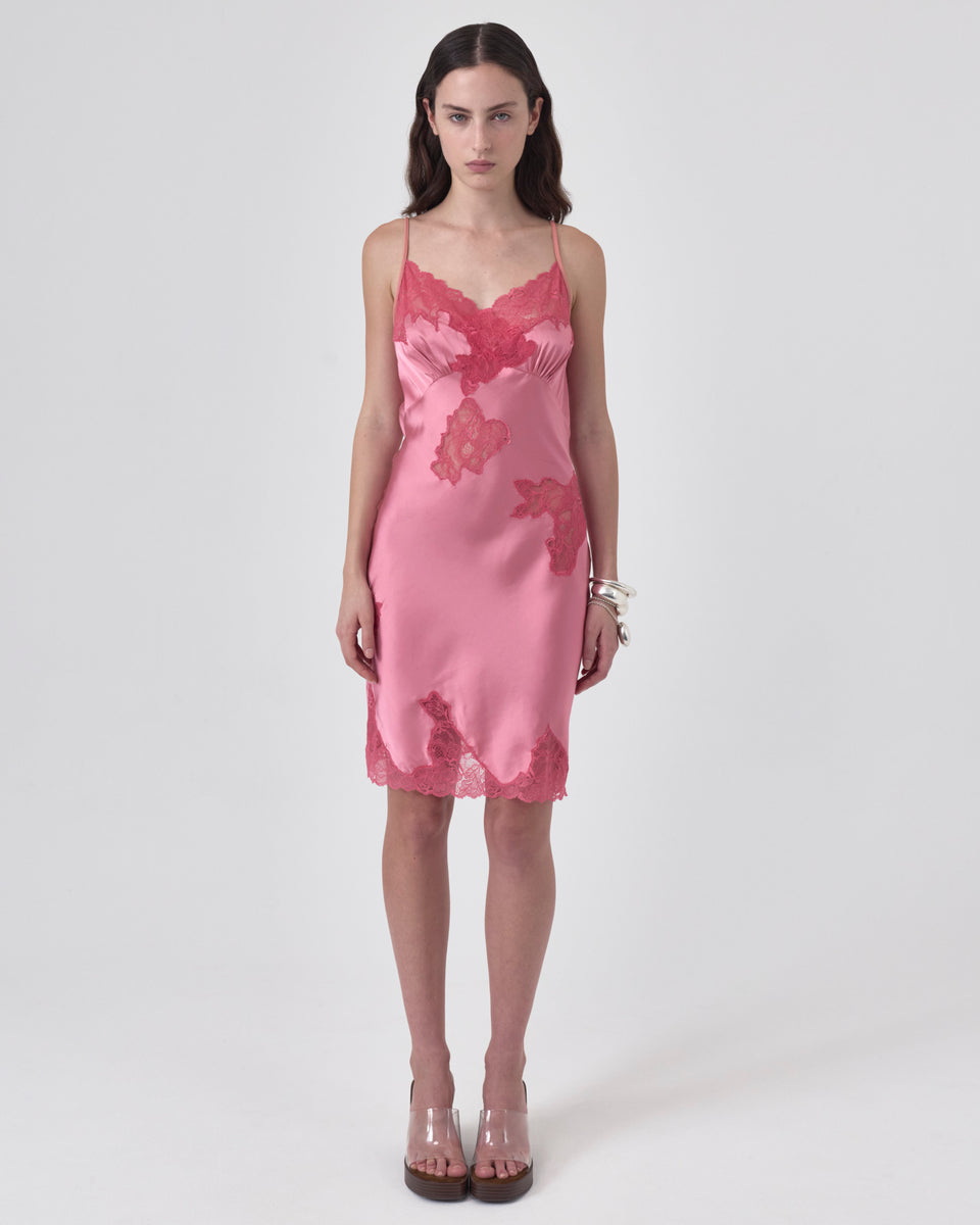 SIGNATURE LACE MINI DRESS