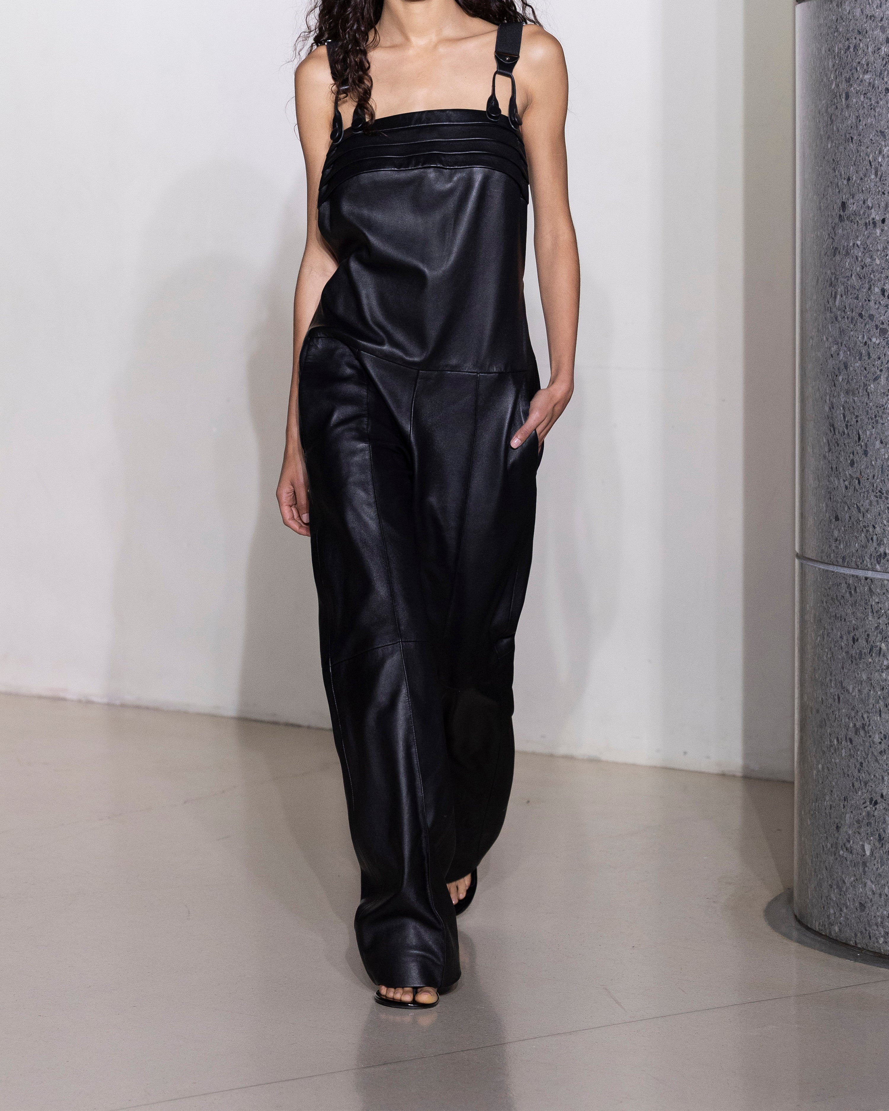 Balanchine leather Overall