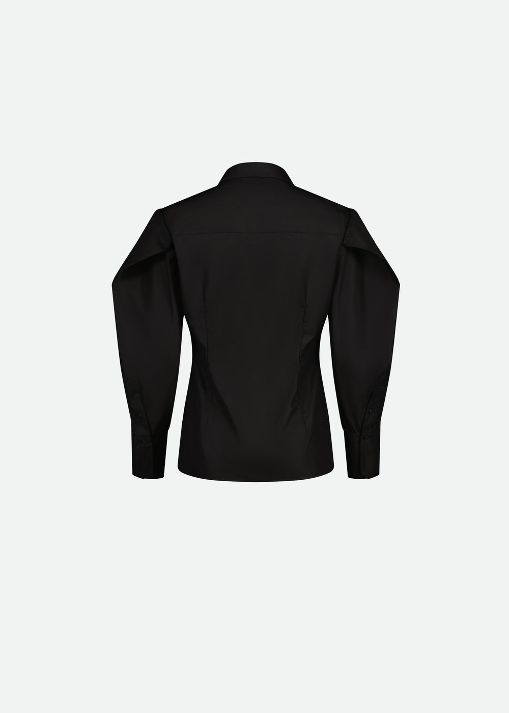 POPLIN SHIRT W/SIGNATURE SLEEVE AND LACING - 2 LEFT