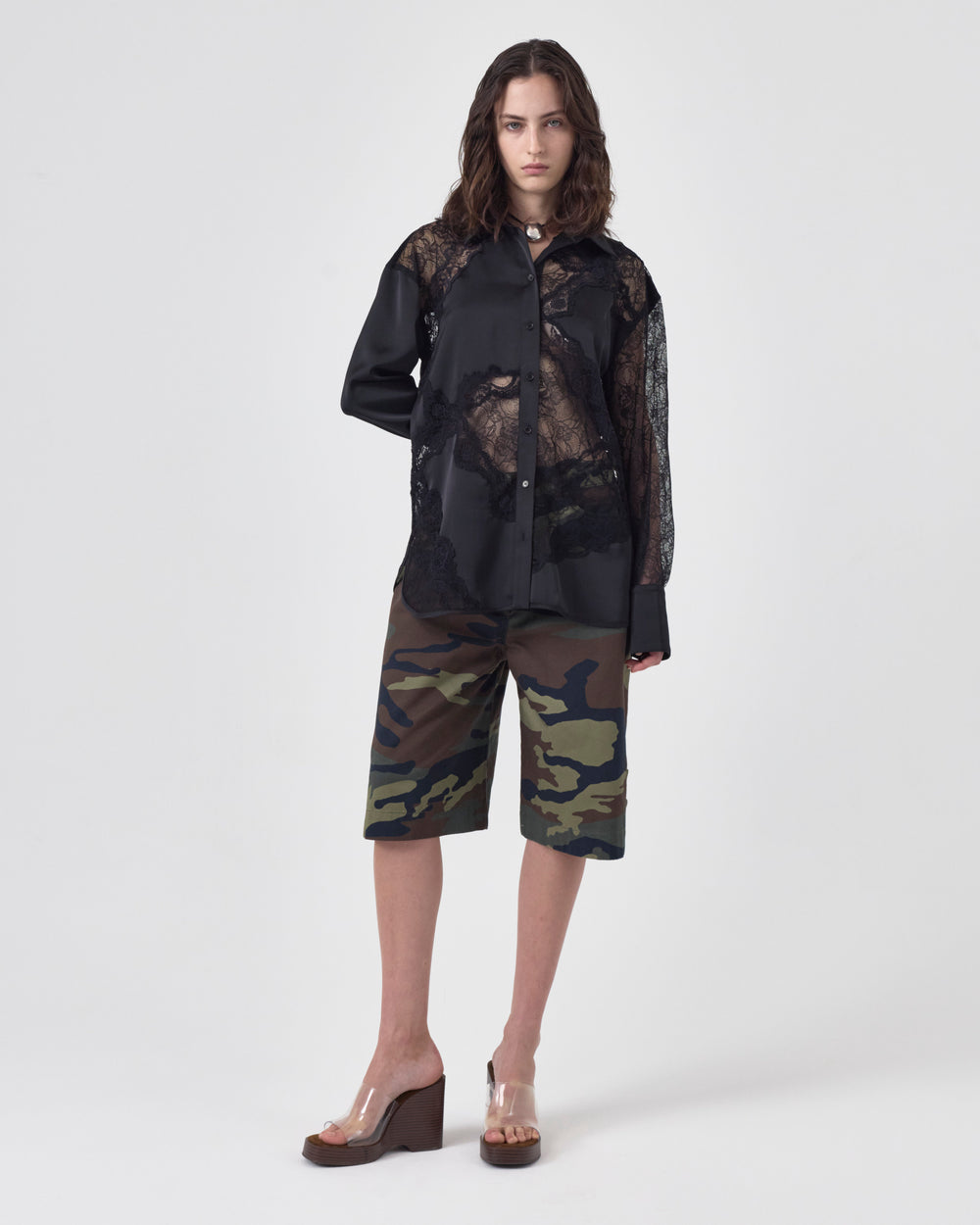 BOLERO SATIN SHIRT