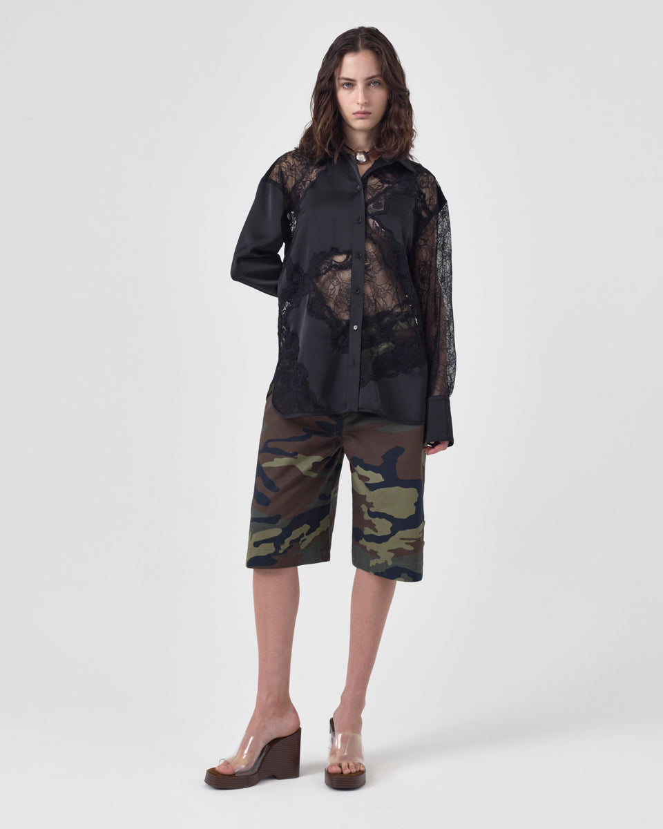 BOLERO SATIN SHIRT
