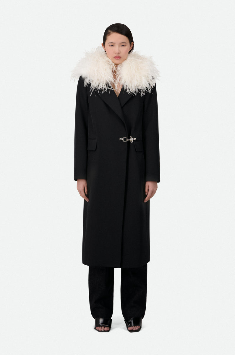 OSTRICH FEATHER NECK COLLAR (450€) - Vaillant Studio