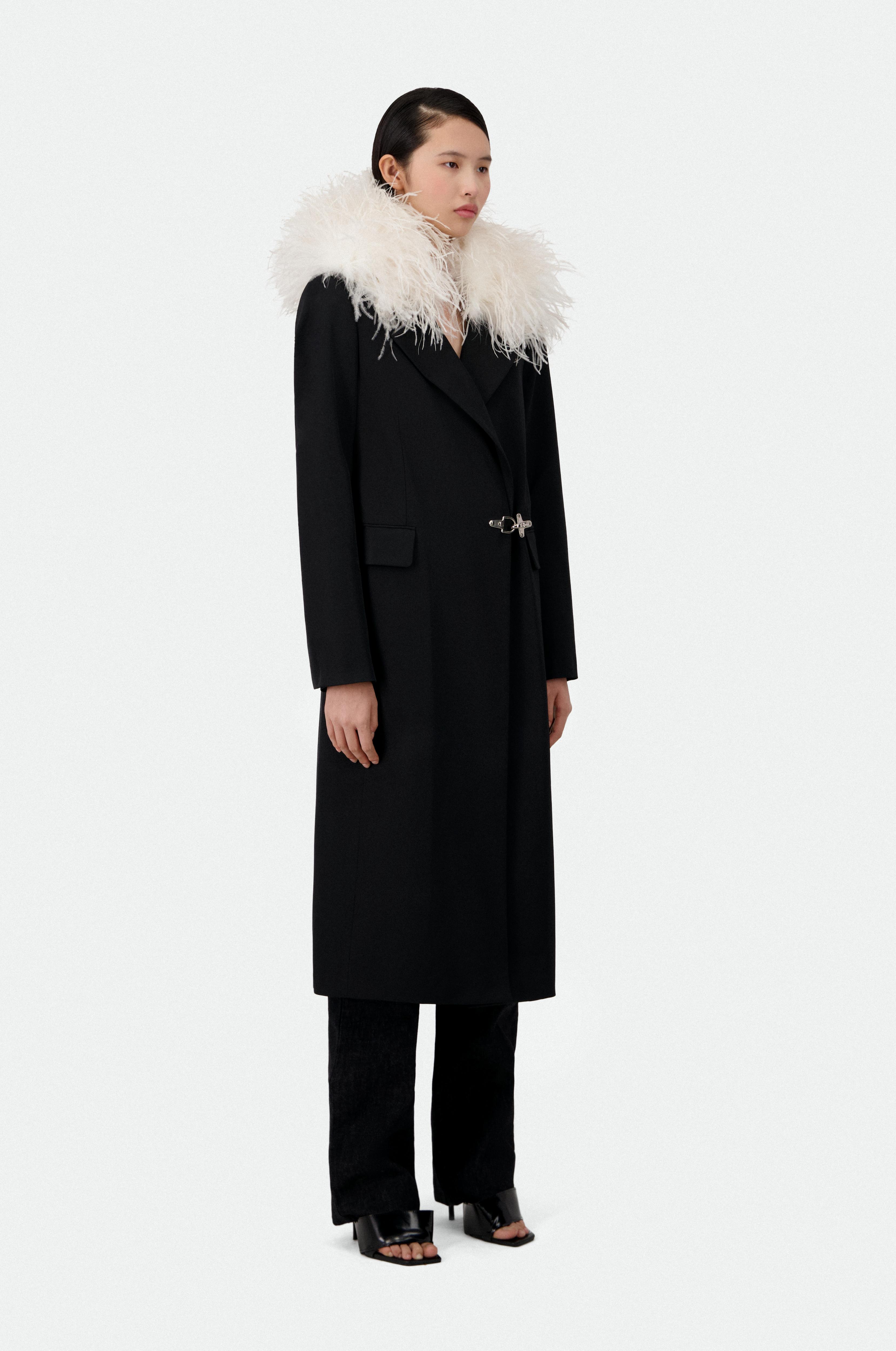 OSTRICH FEATHER NECK COLLAR (450€) - Vaillant Studio