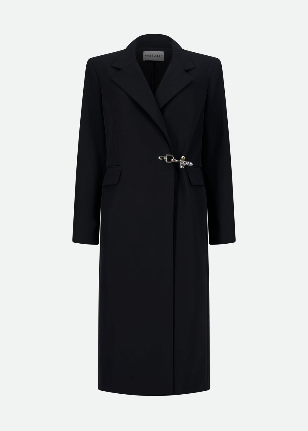 MIDI TAILORED COAT WITH CARABINER CLOSURE - LAST ONE