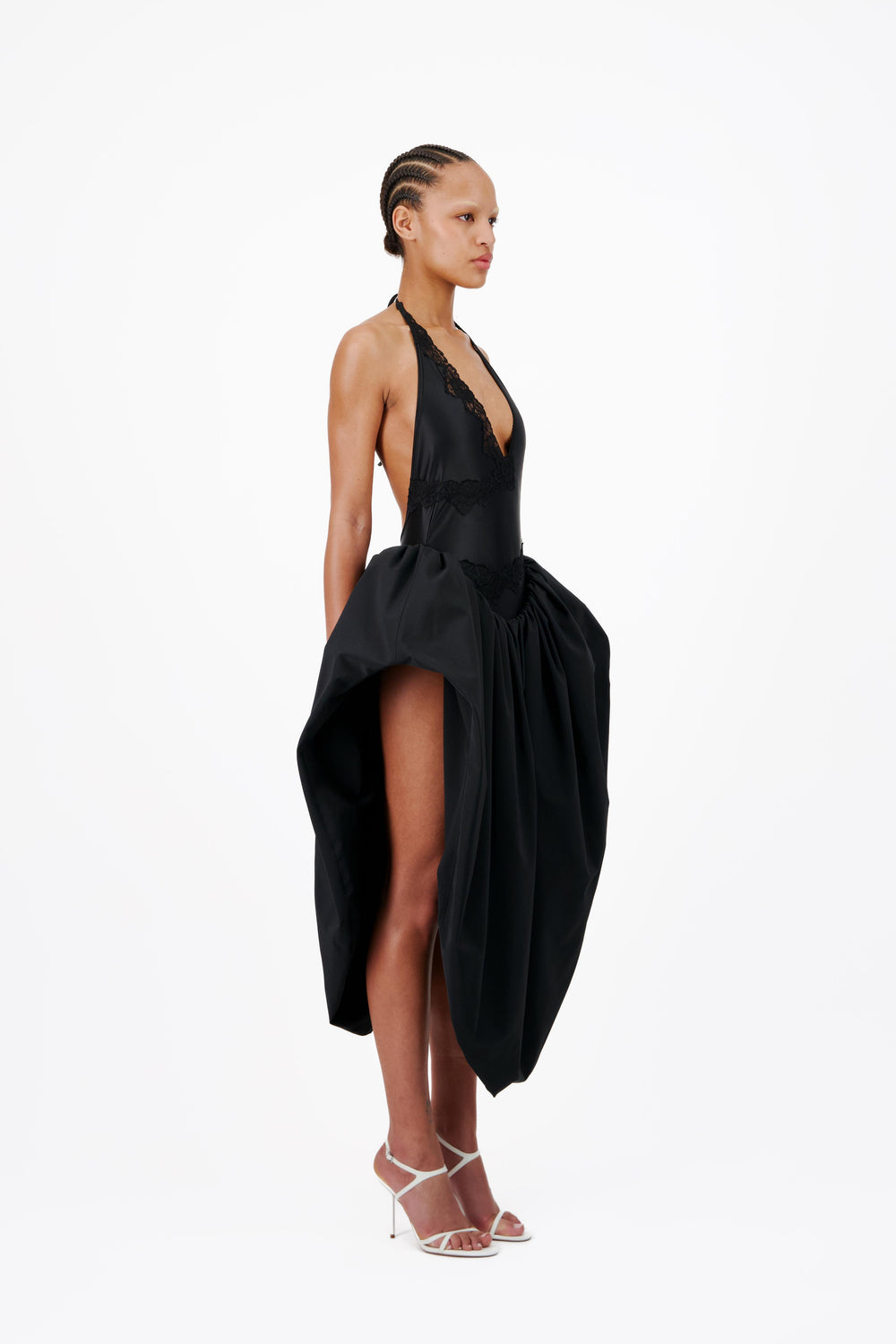 HALTER NECK BODYSUIT PUFF DRESS (990€) - Vaillant Studio