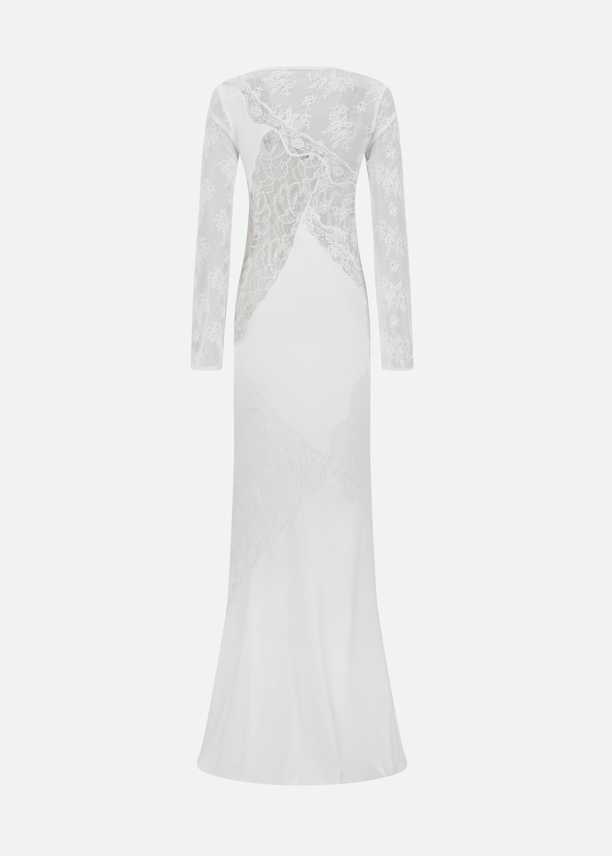 Lace inlay maxi Dress