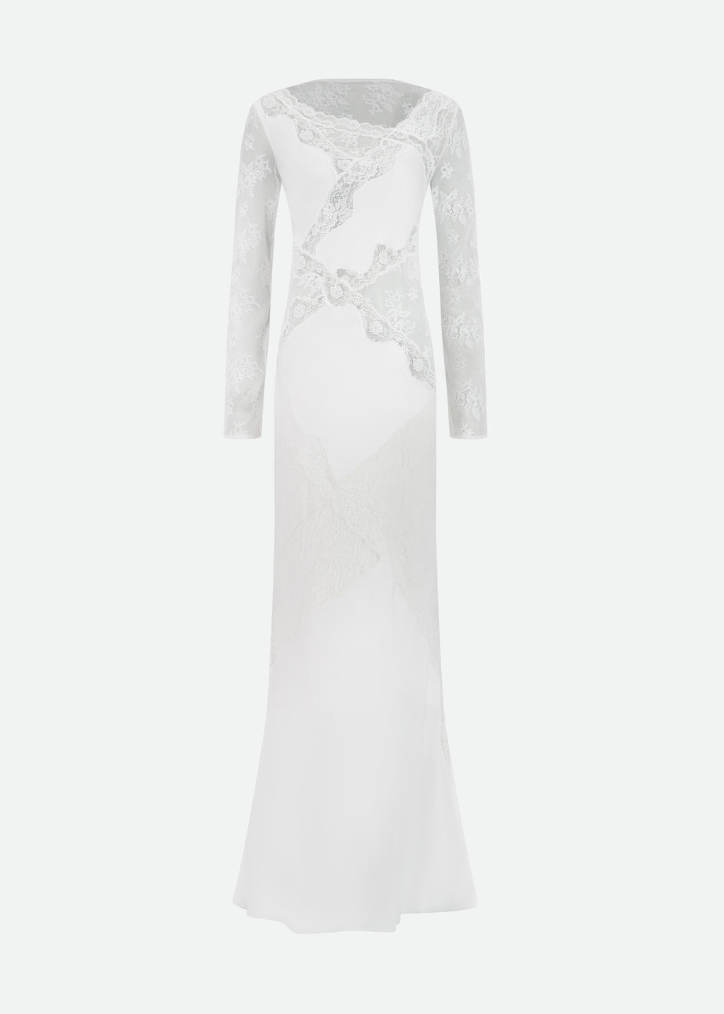 LACE INLAY MAXI DRESS