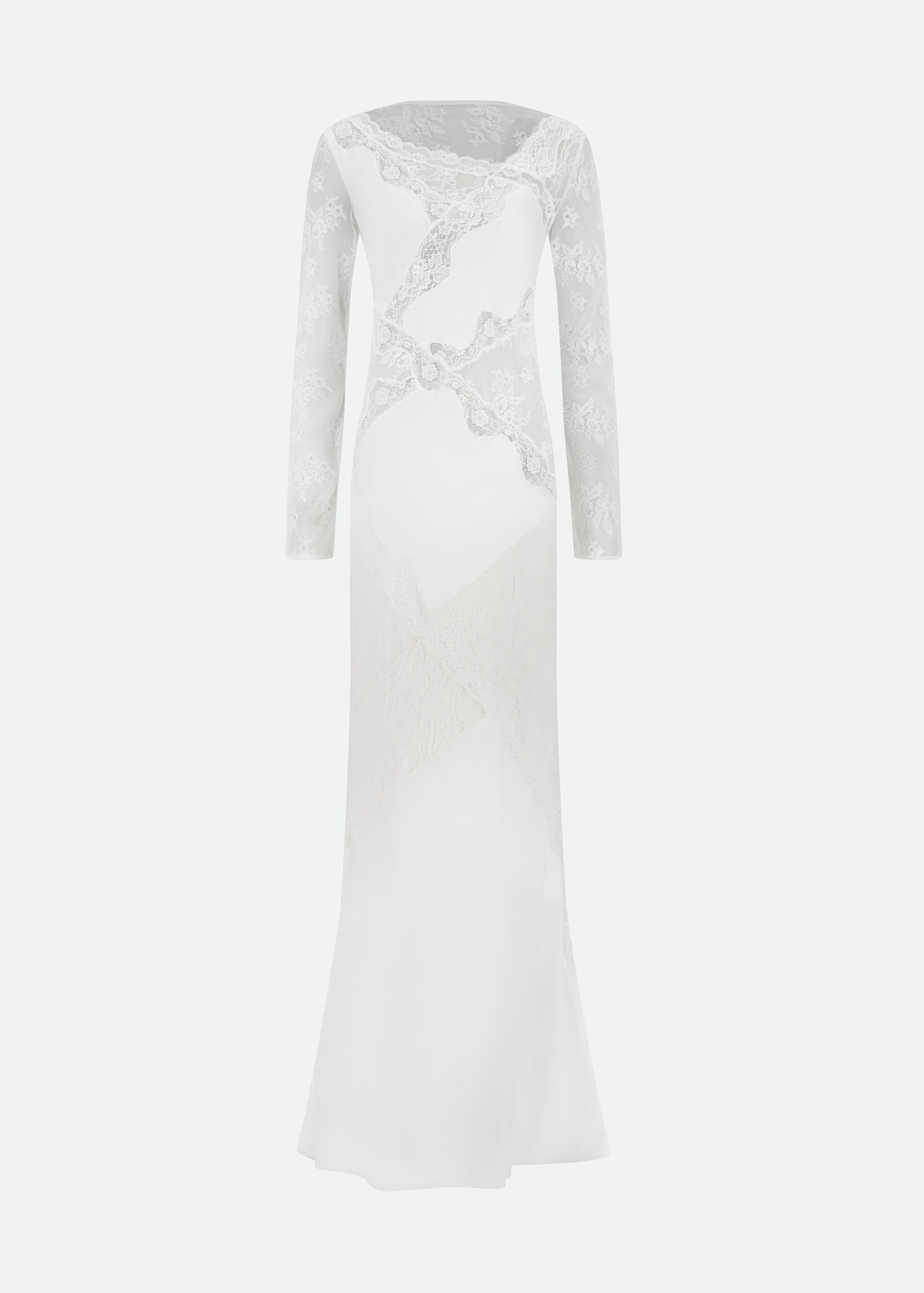 LACE INLAY MAXI DRESS