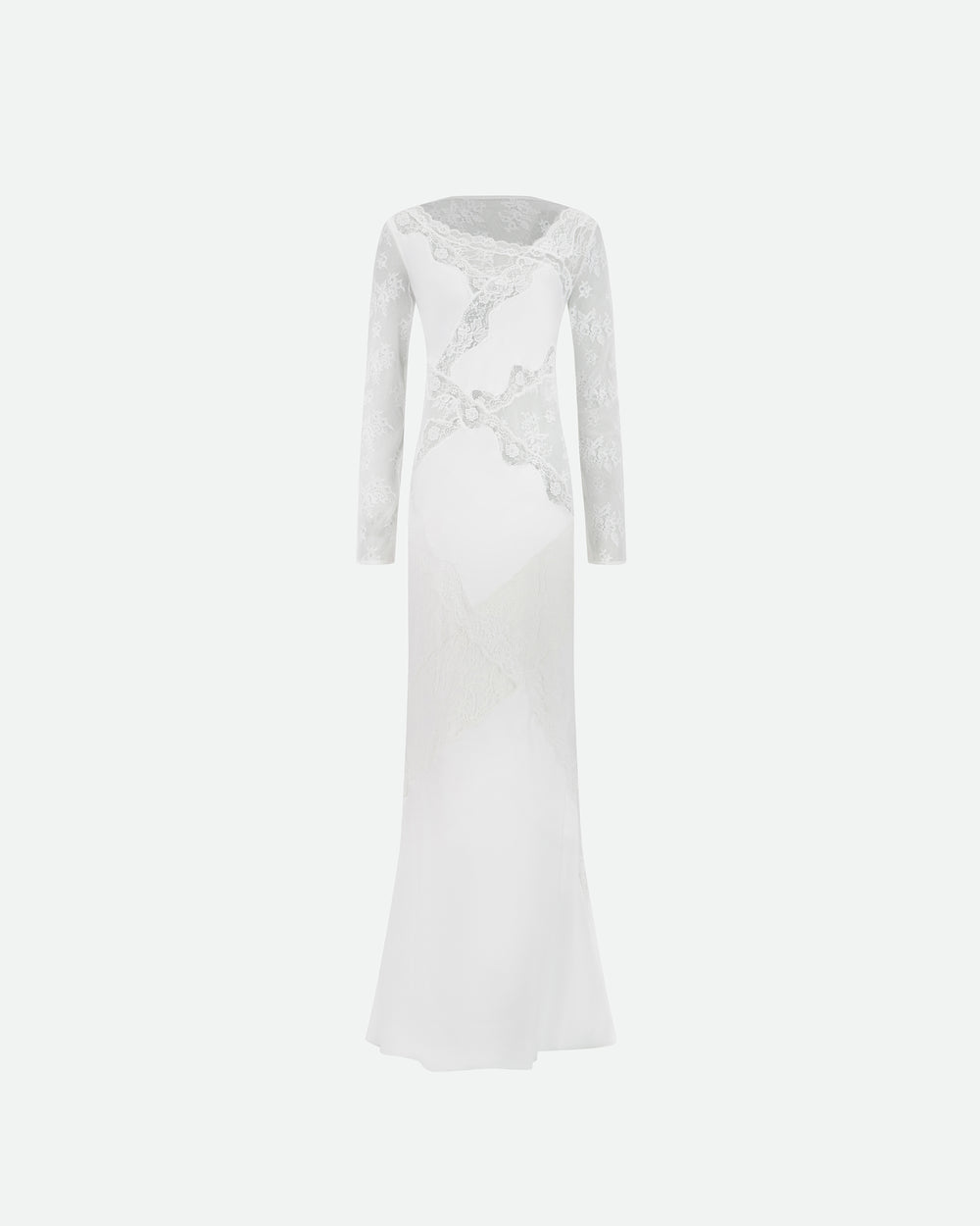 Lace inlay maxi Dress