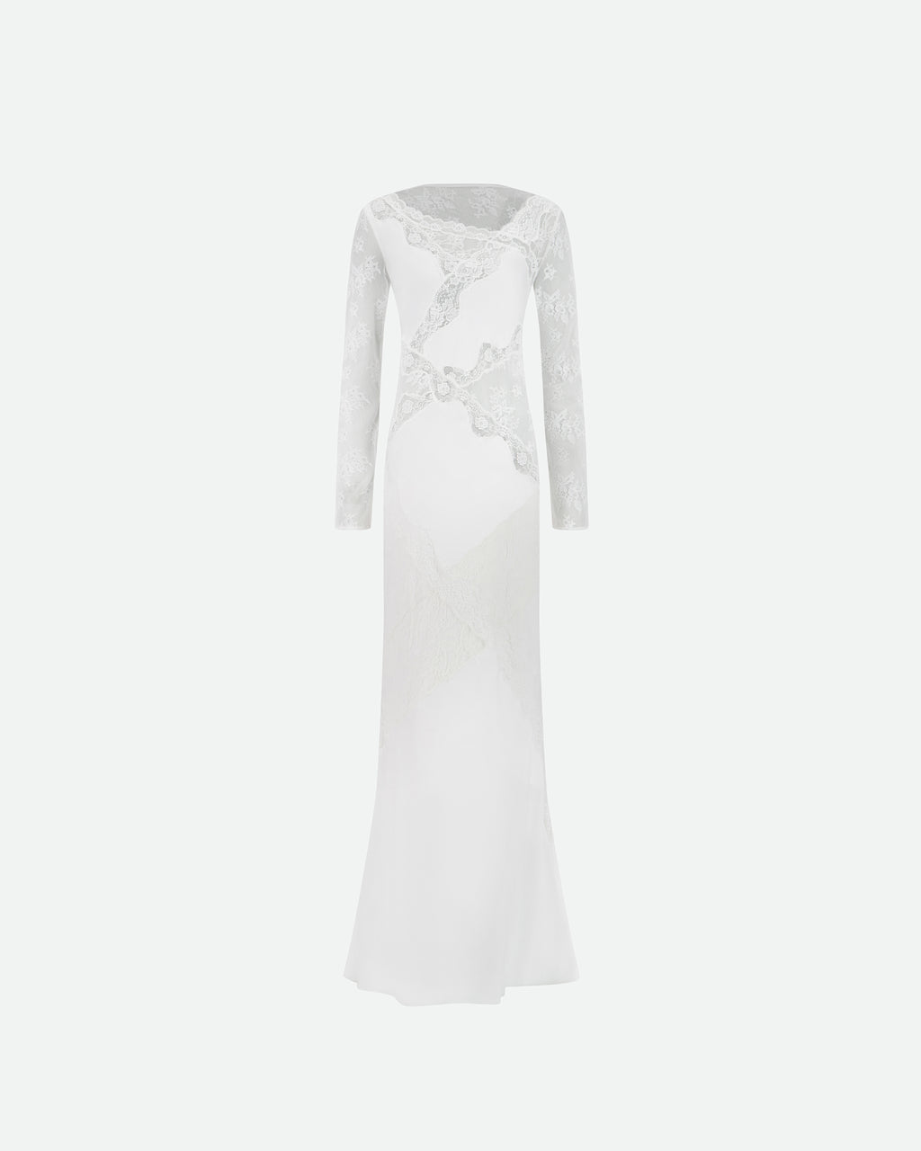 Lace inlay maxi Dress