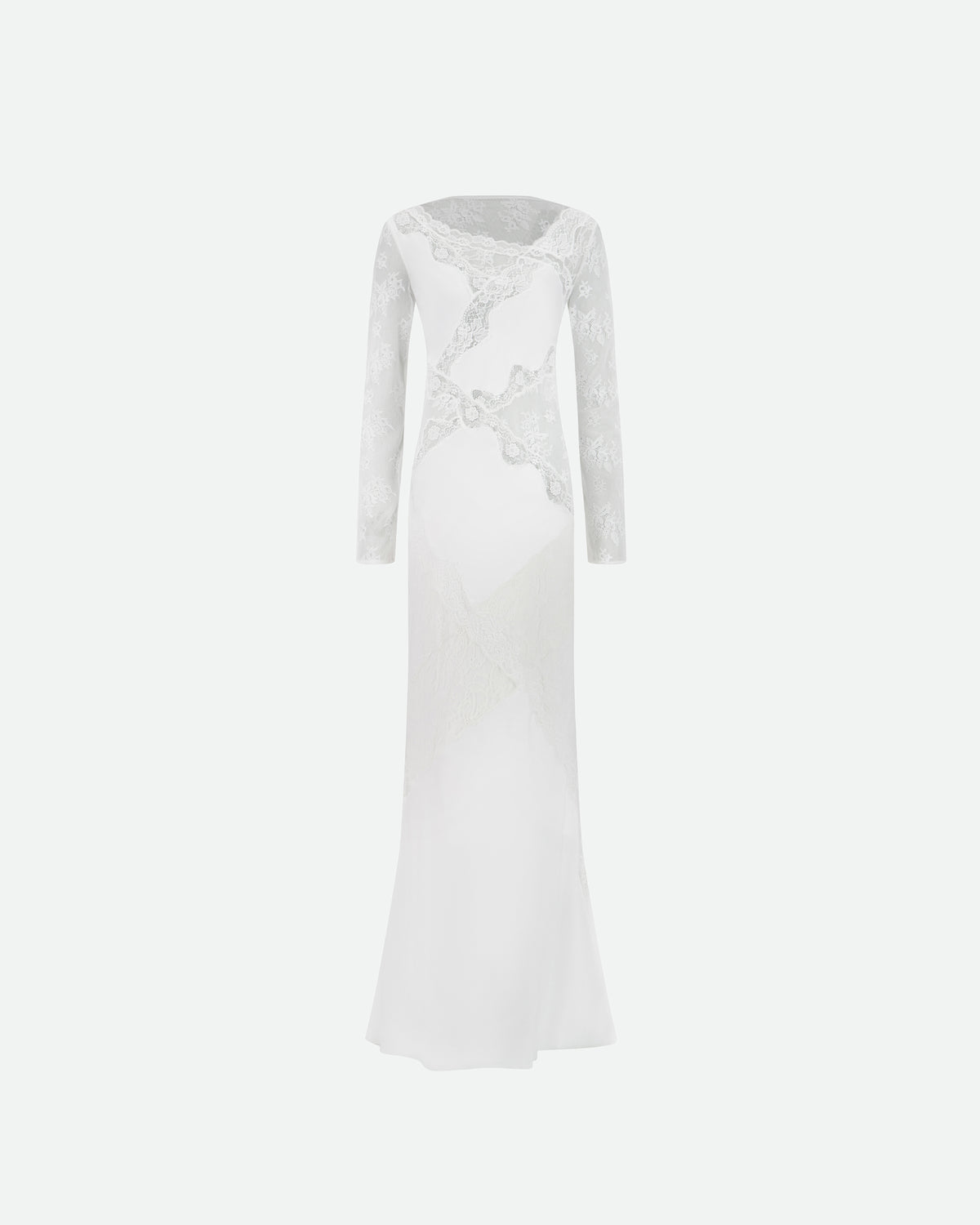 Lace inlay maxi Dress