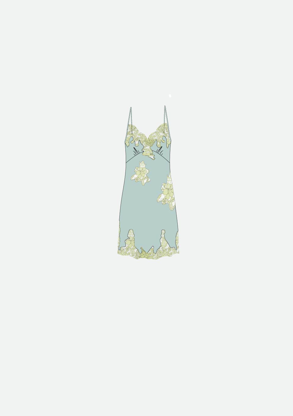 SIGNATURE LACE MINI DRESS