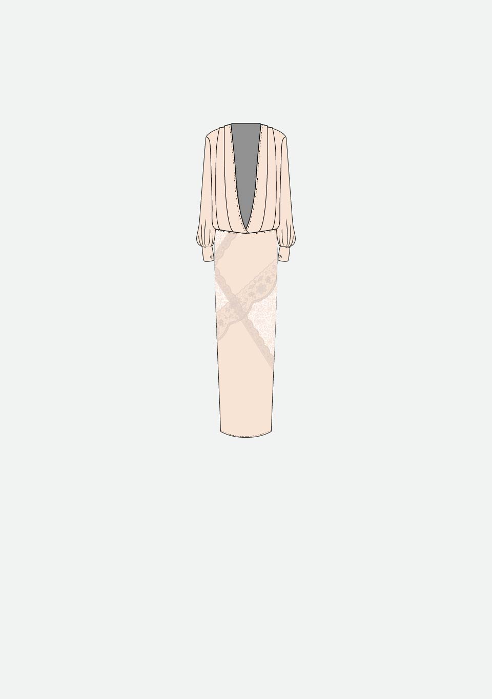 BOLERO MAXI DRESS