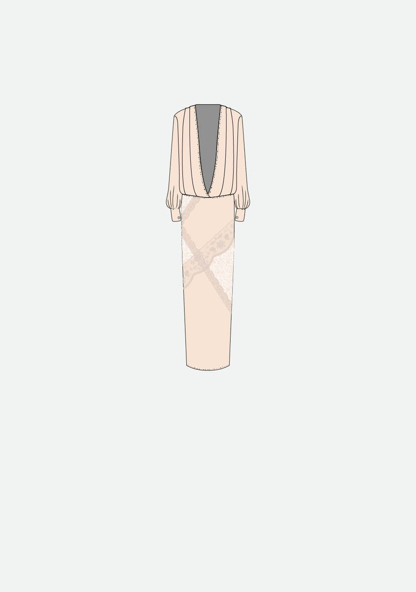 BOLERO MAXI DRESS