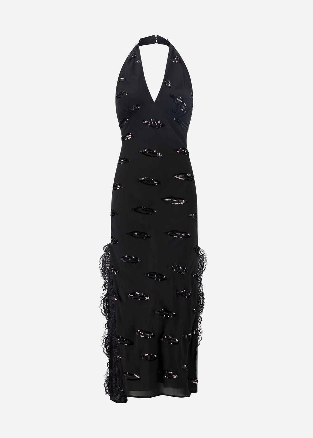 TANGO DRESS LIPS EMBROIDERY