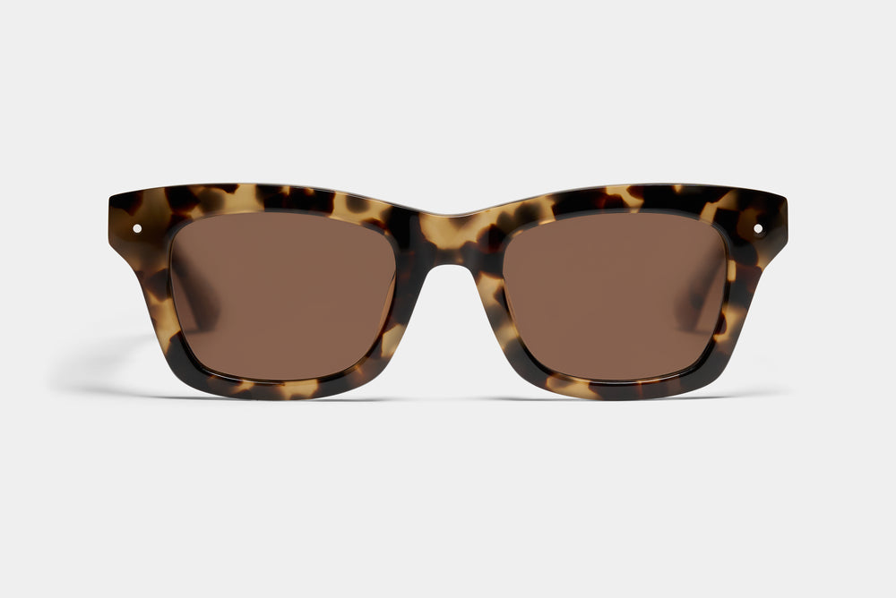 6MM ACETATE TORTOISESHELL FRAME SUNGLASSES