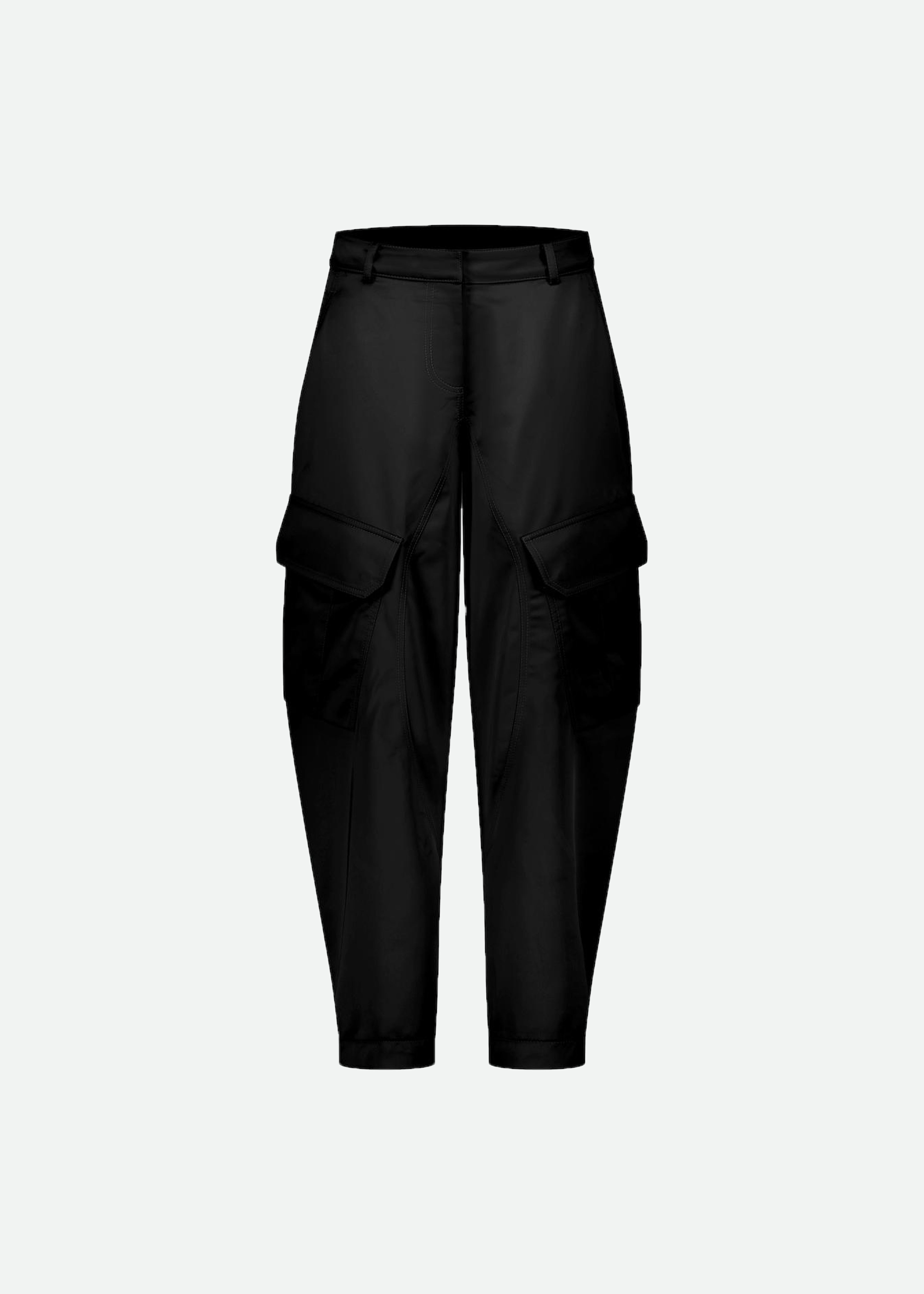 SATIN CARGO PANTS