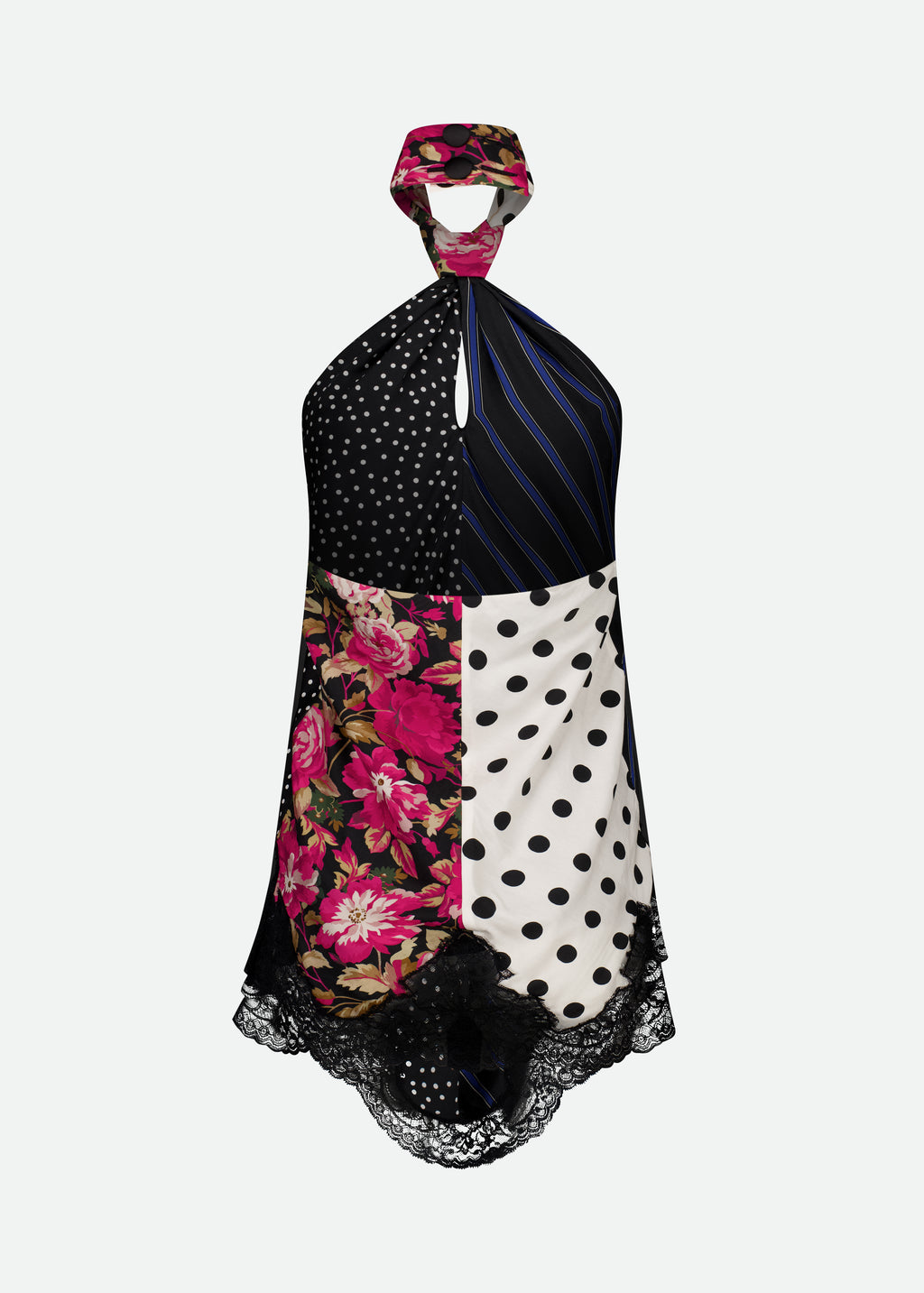 Patchwork Halter Top