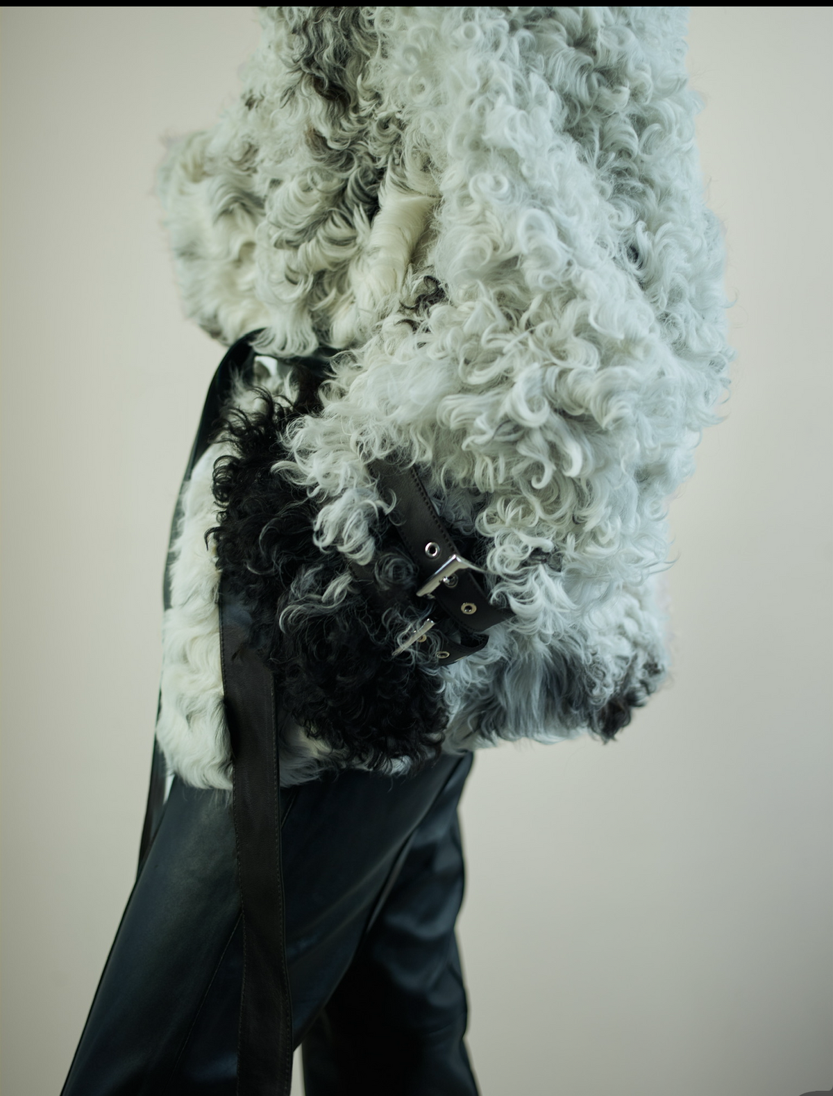 Fluffy shearling Coat