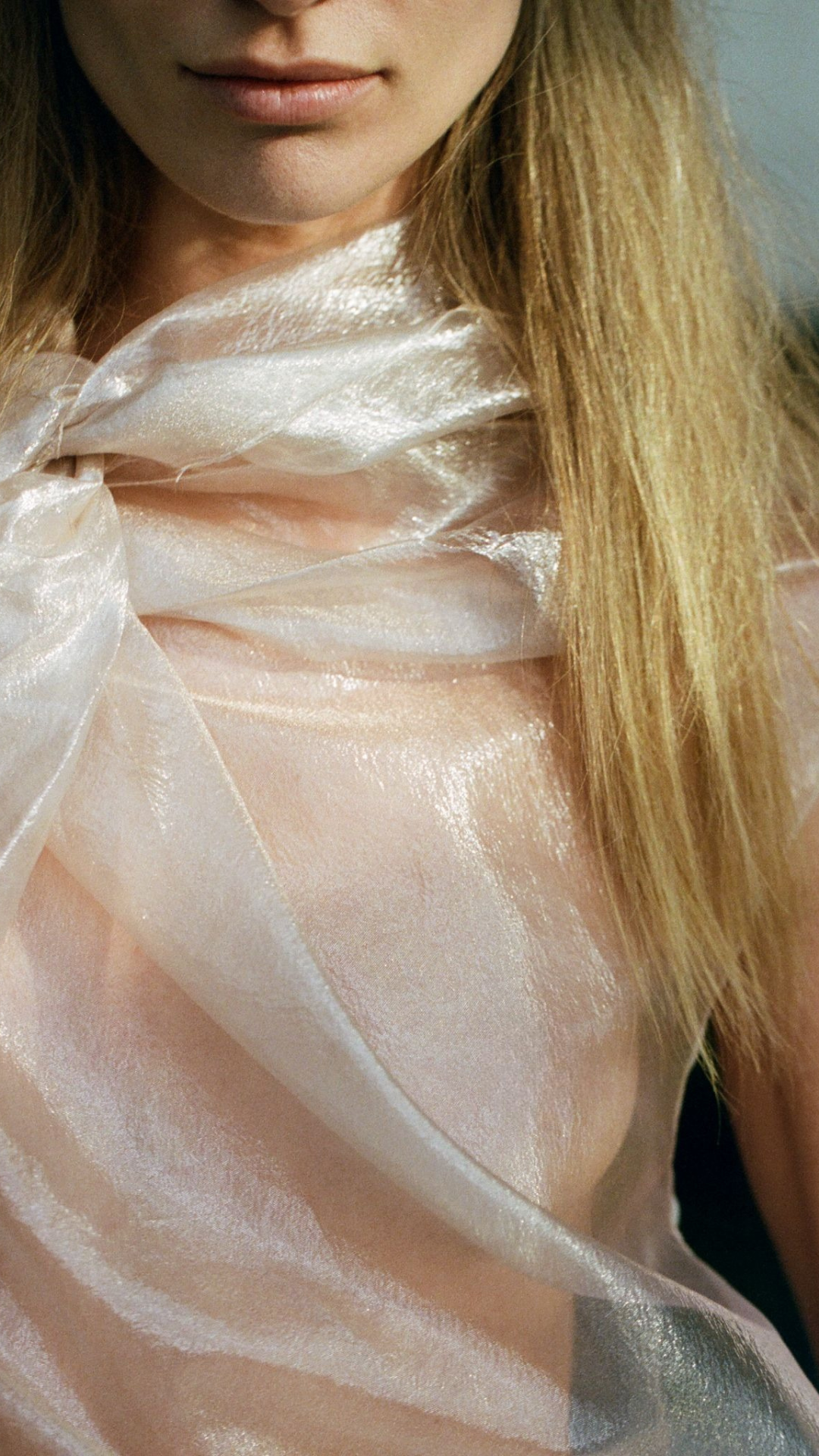 Organza twist tank Top - Last one