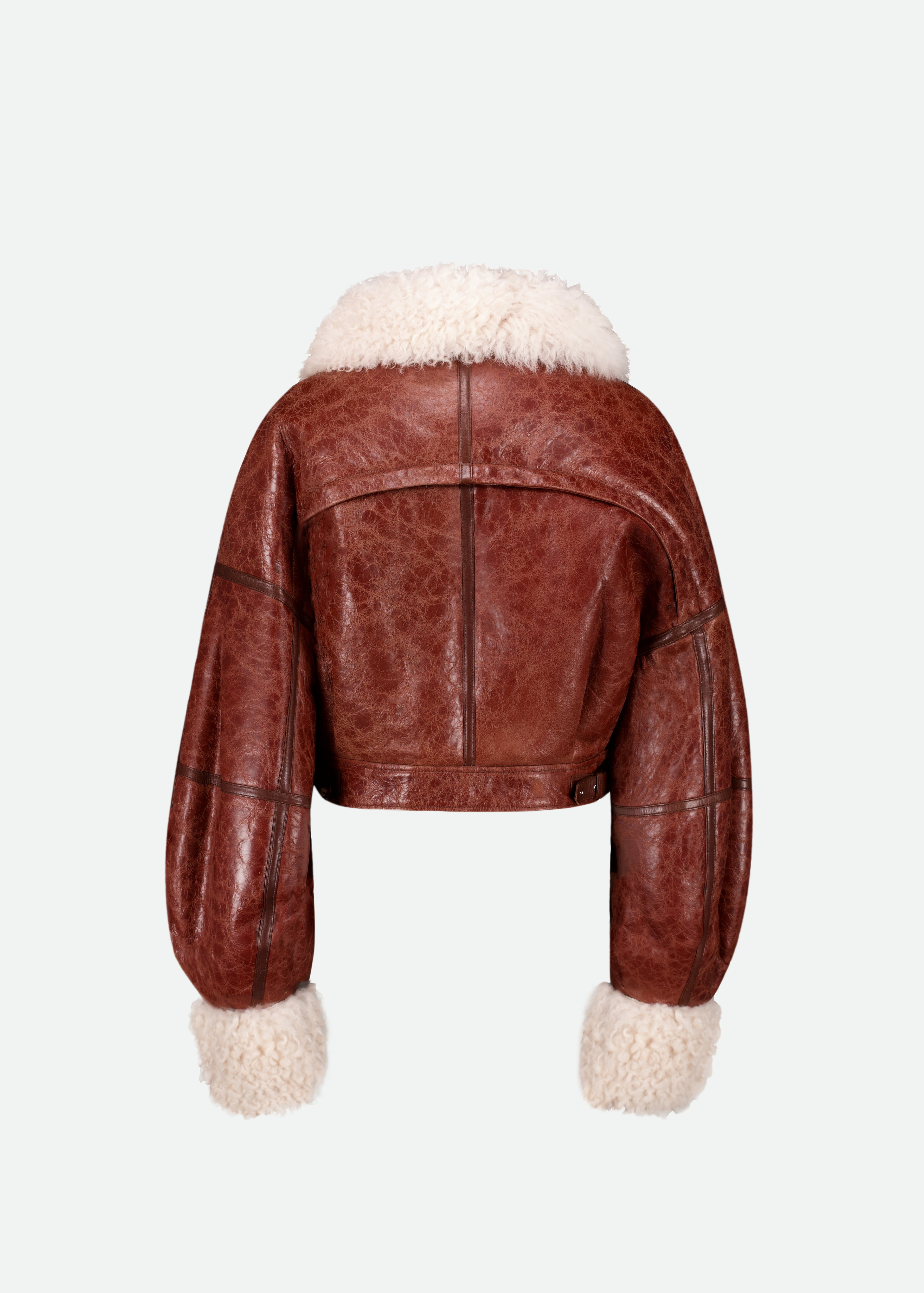 SIGNATURE AVIATOR JACKET IN SHEARLING