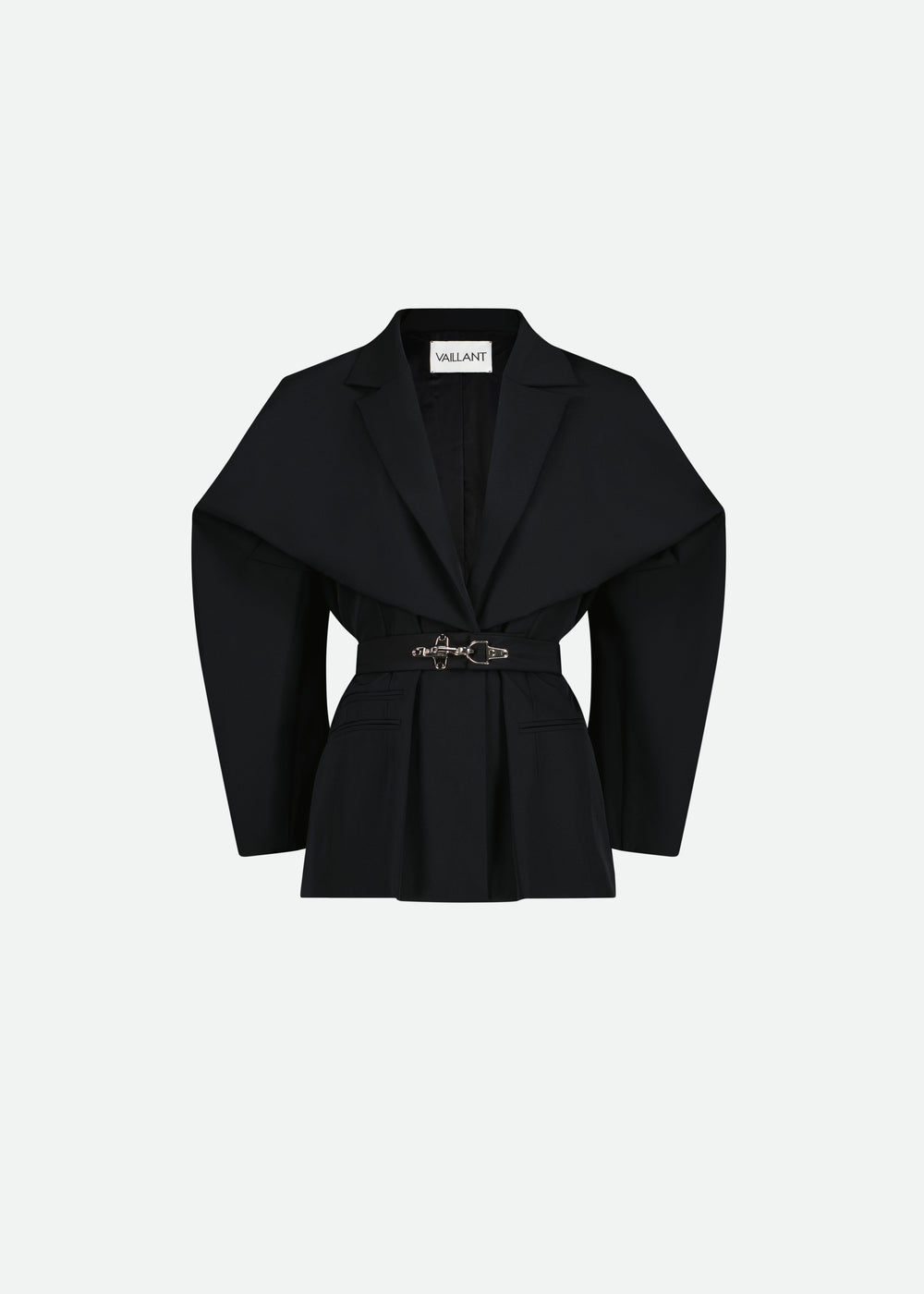 CINCHED WAIST TECHNICAL BLAZER