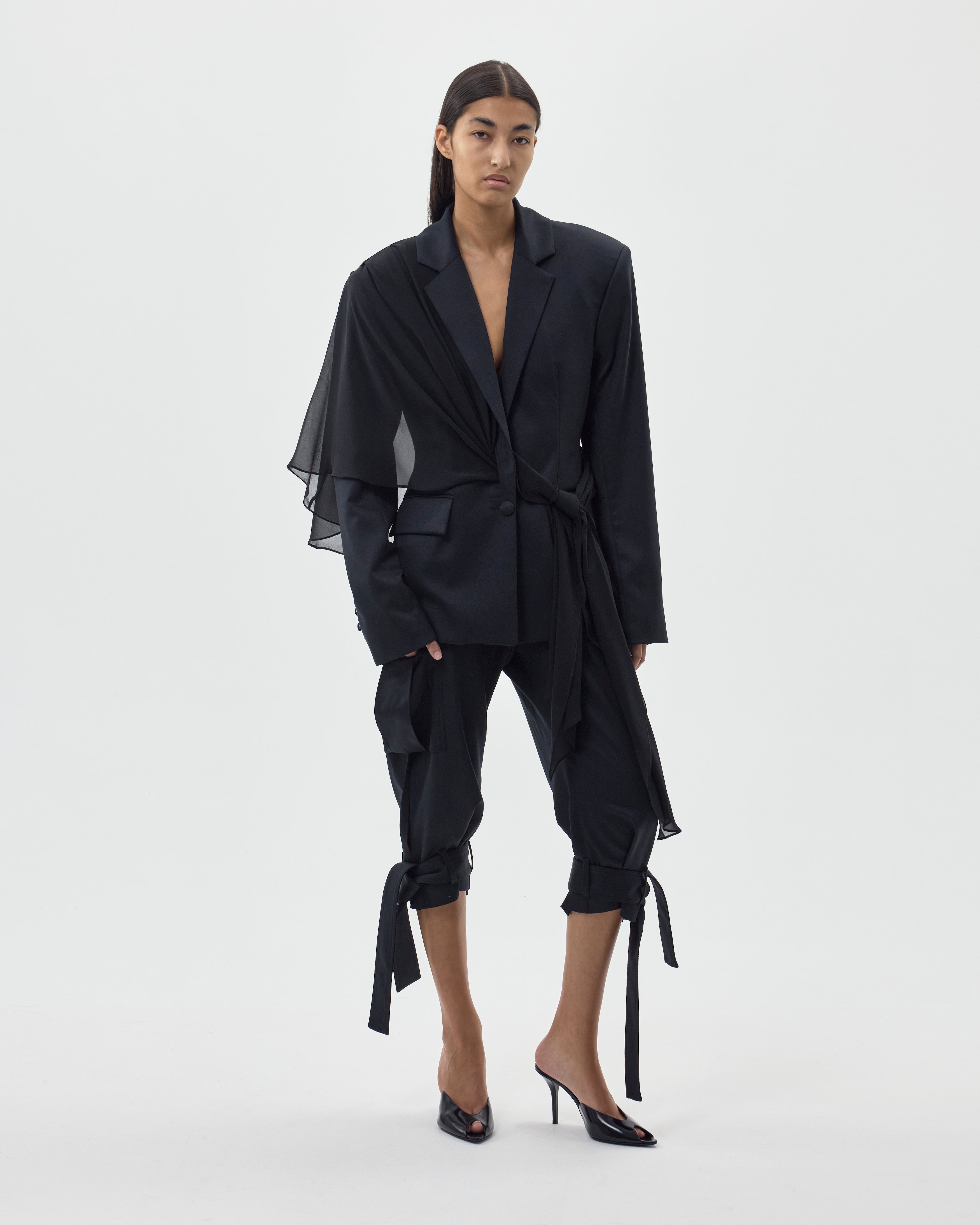 BOLERO DRAPED JACKET
