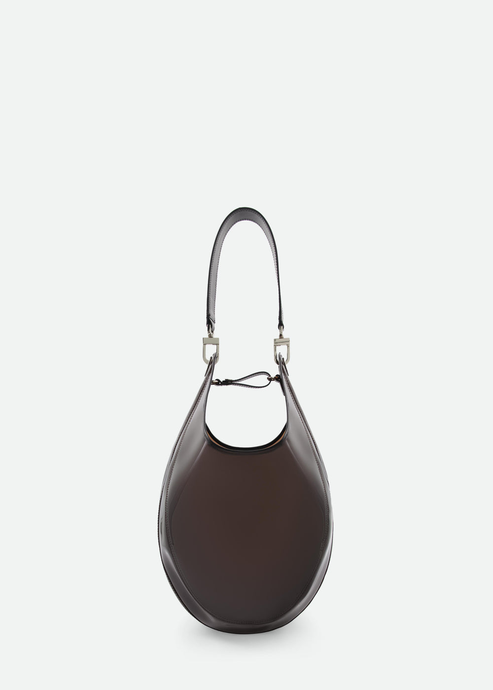 TRANSPARENT BUCKET BAG WITH LEATHER HANDLE - SS25 Runway Pre-Order-Delivery FEBRUARY 25 - Vaillant Studio