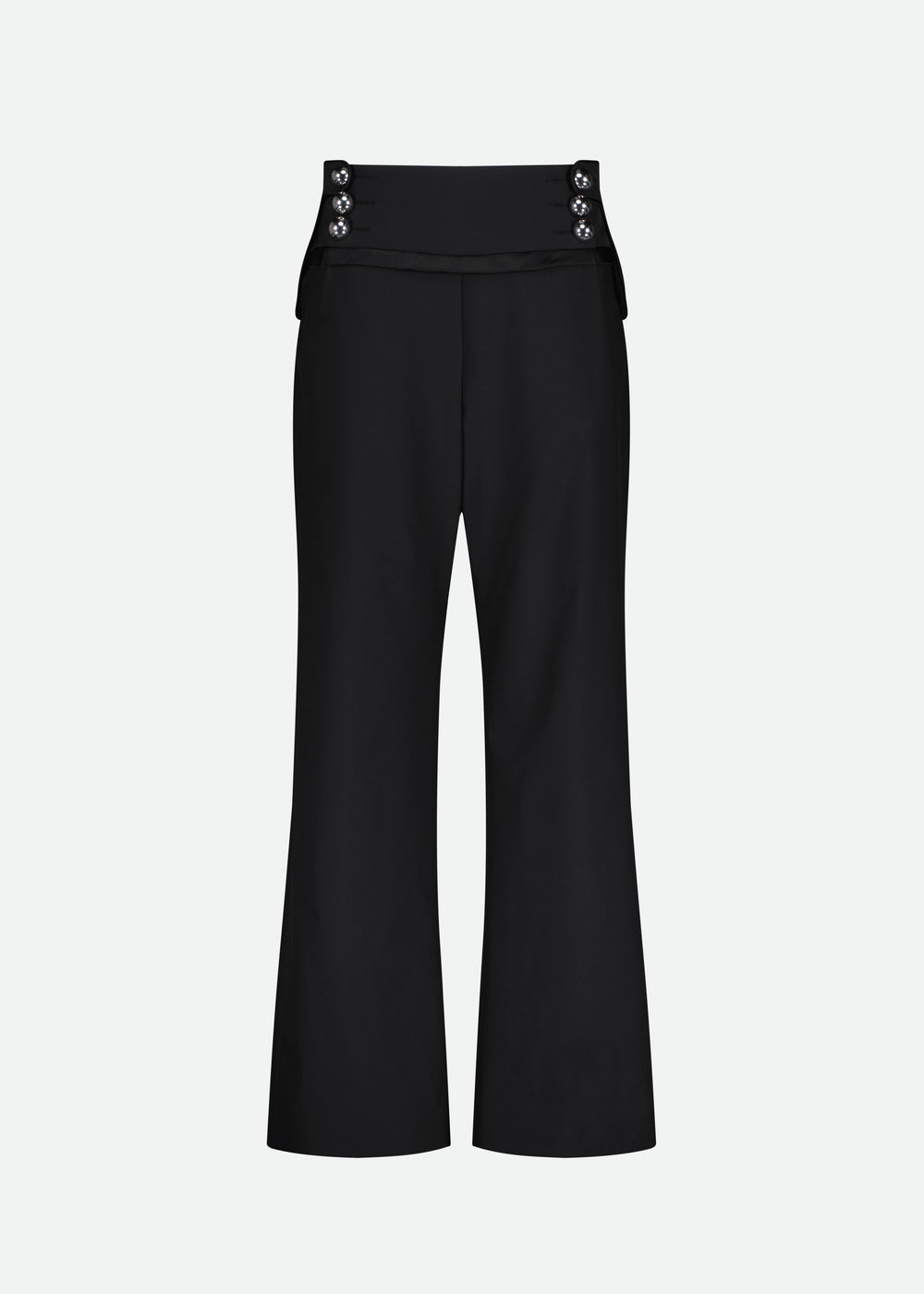 TAILORED SAILOR TROUSERS WITH BUTTONED WAIST - Vaillant Studio