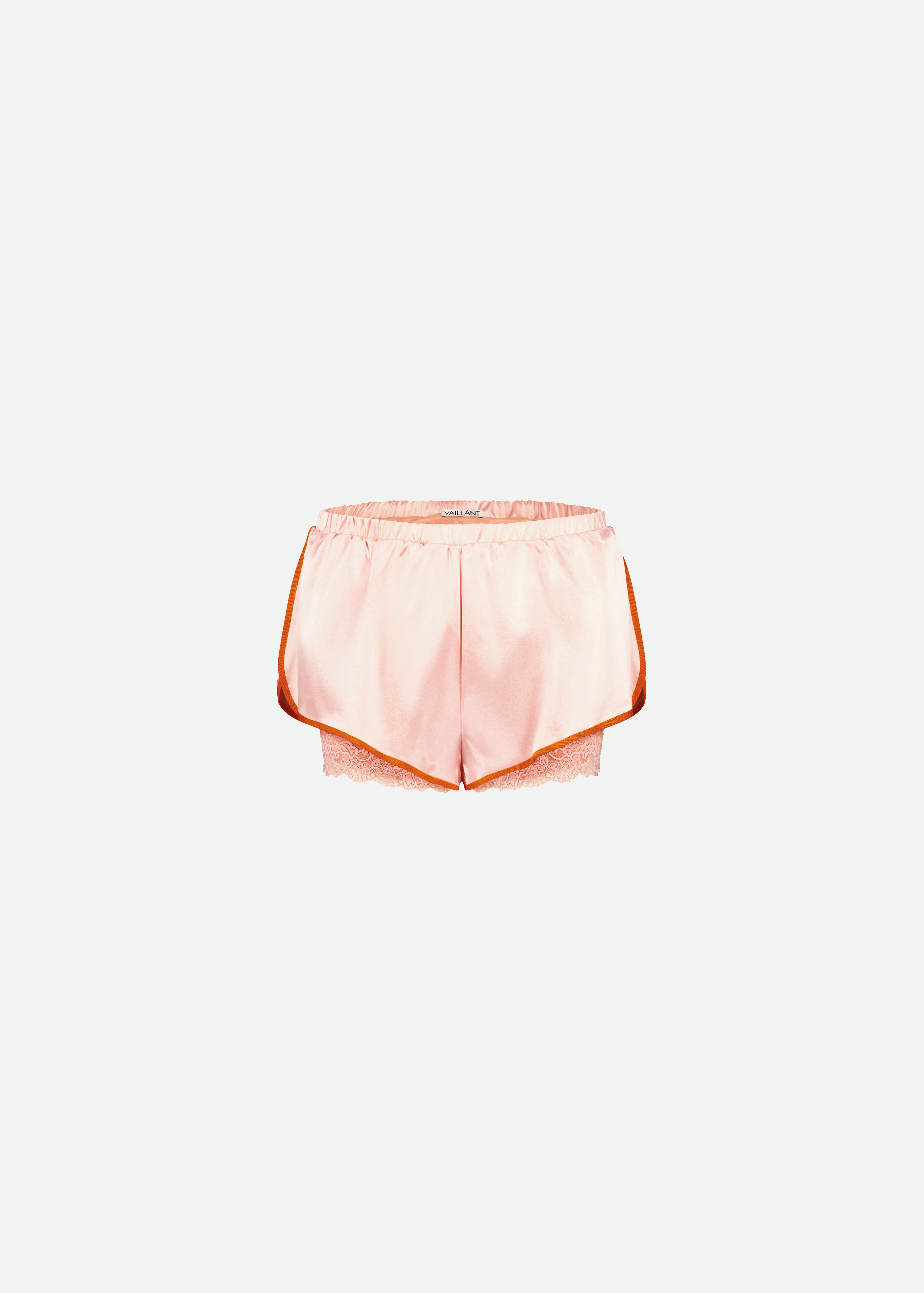 SATIN BOXER MINI SHORTS