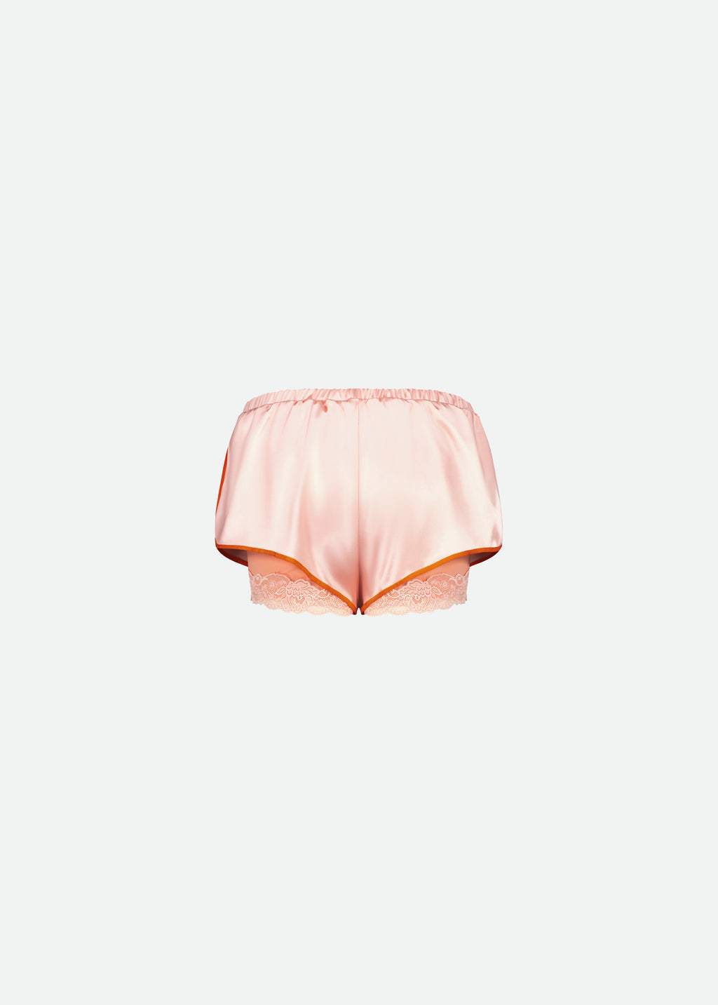 SATIN BOXER MINI SHORTS