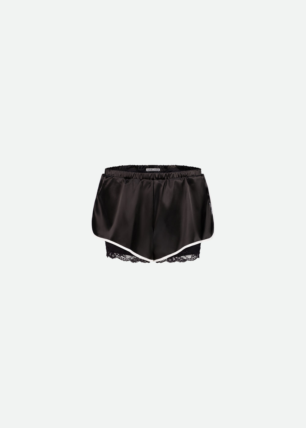 SATIN BOXER MINI SHORTS