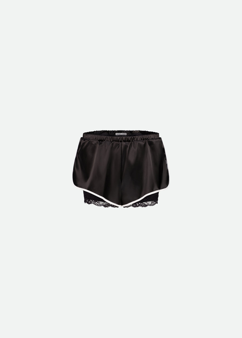 SATIN BOXER MINI SHORTS