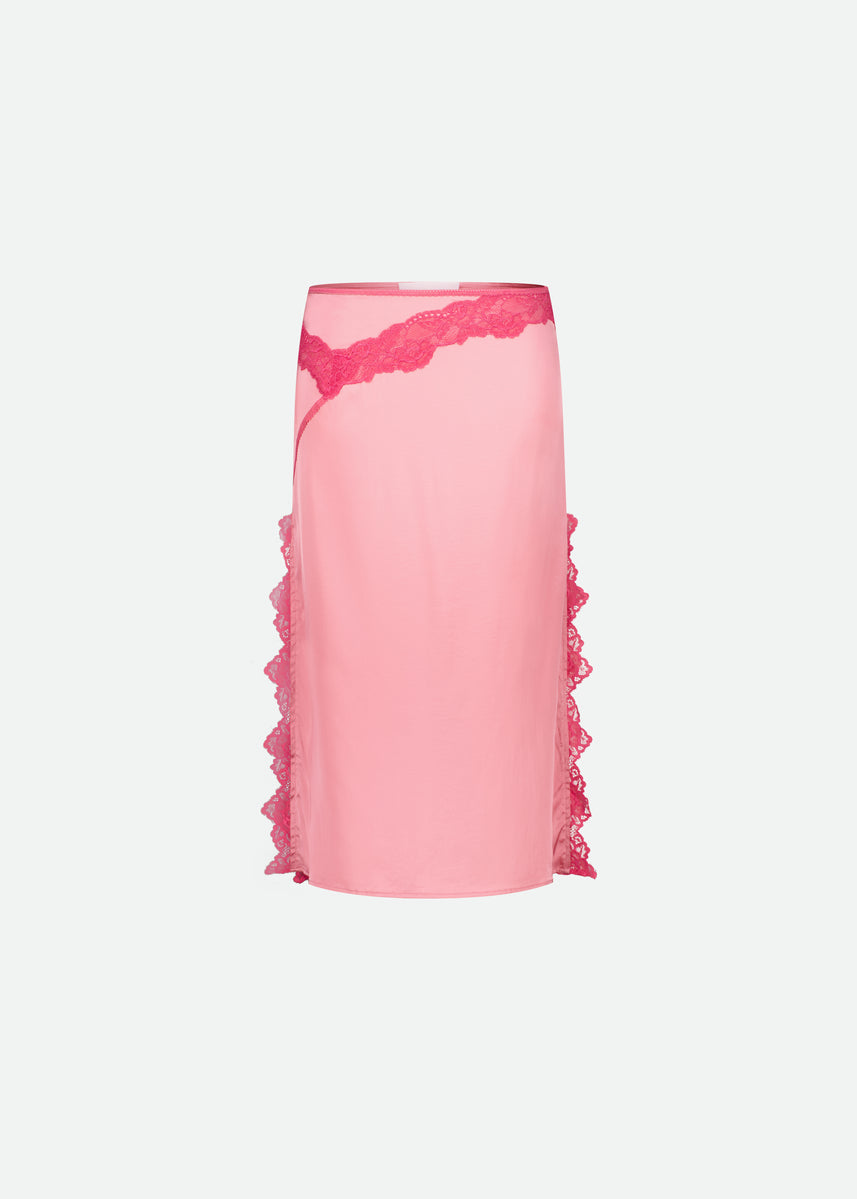 ATTITUDE MIDI SKIRT
