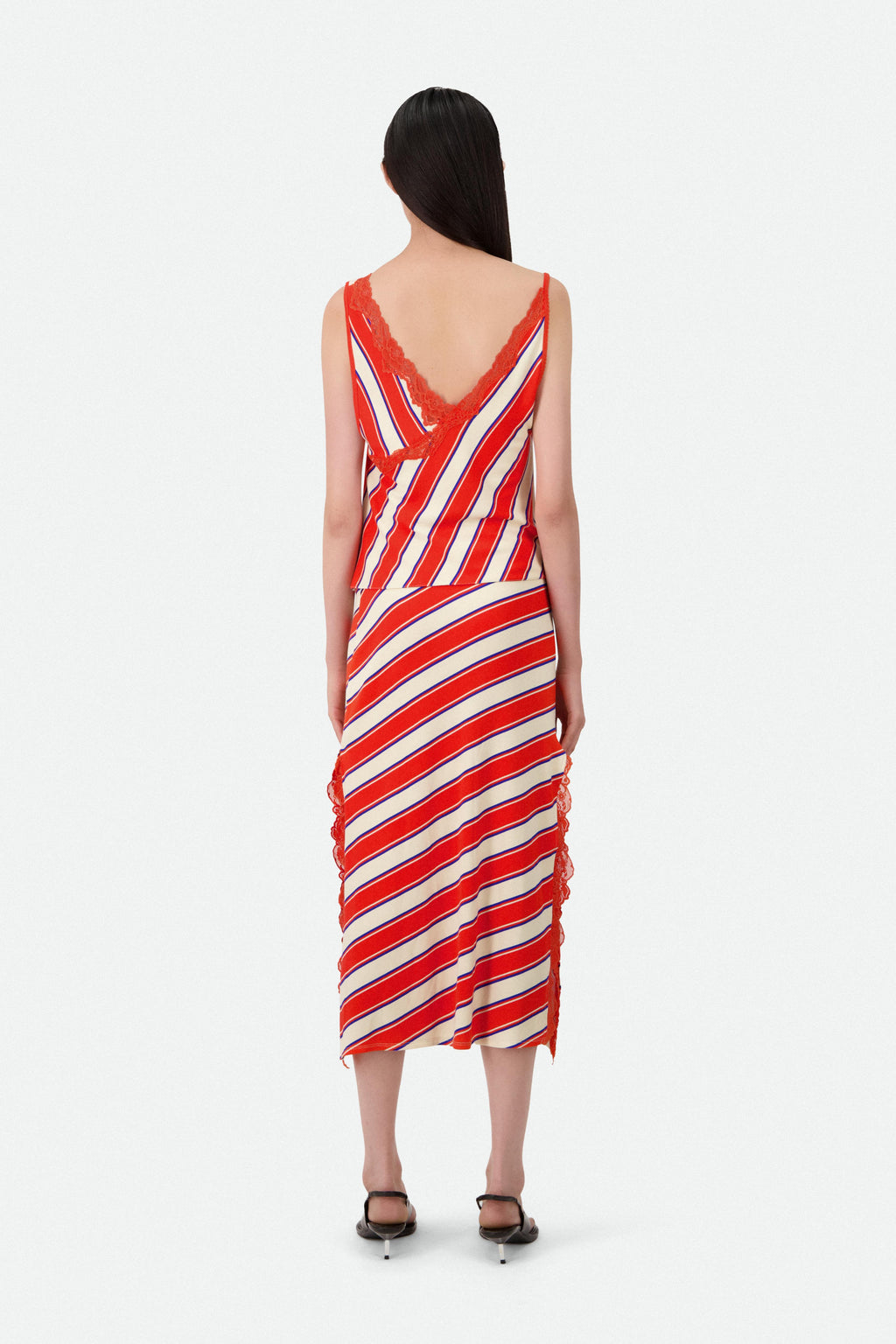 SIGNATURE ASYMMETRIC STRIPE TANK TOP (290€) - Vaillant Studio