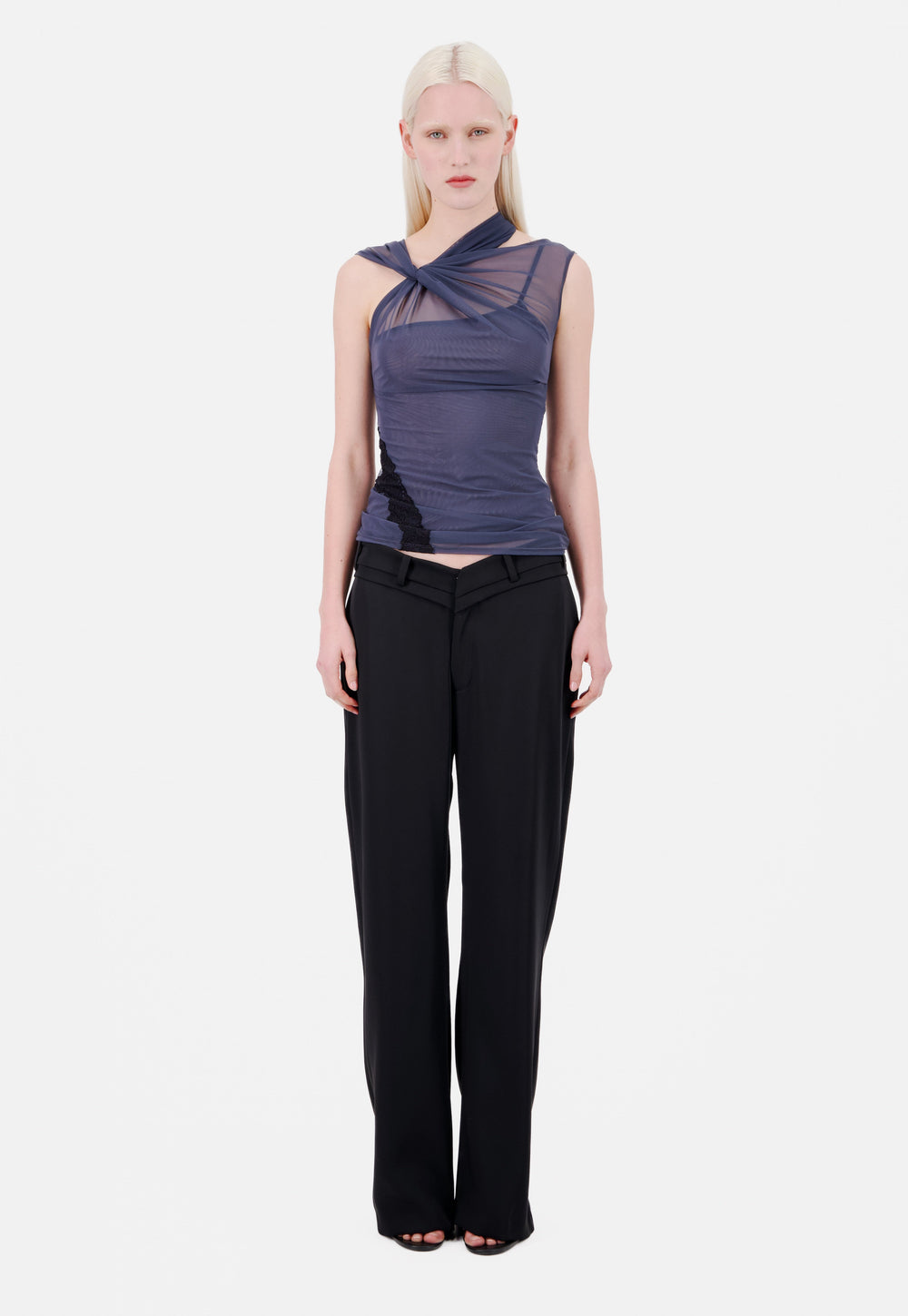 V-SHAPE WAIST TAILORED TROUSERS - Vaillant Studio