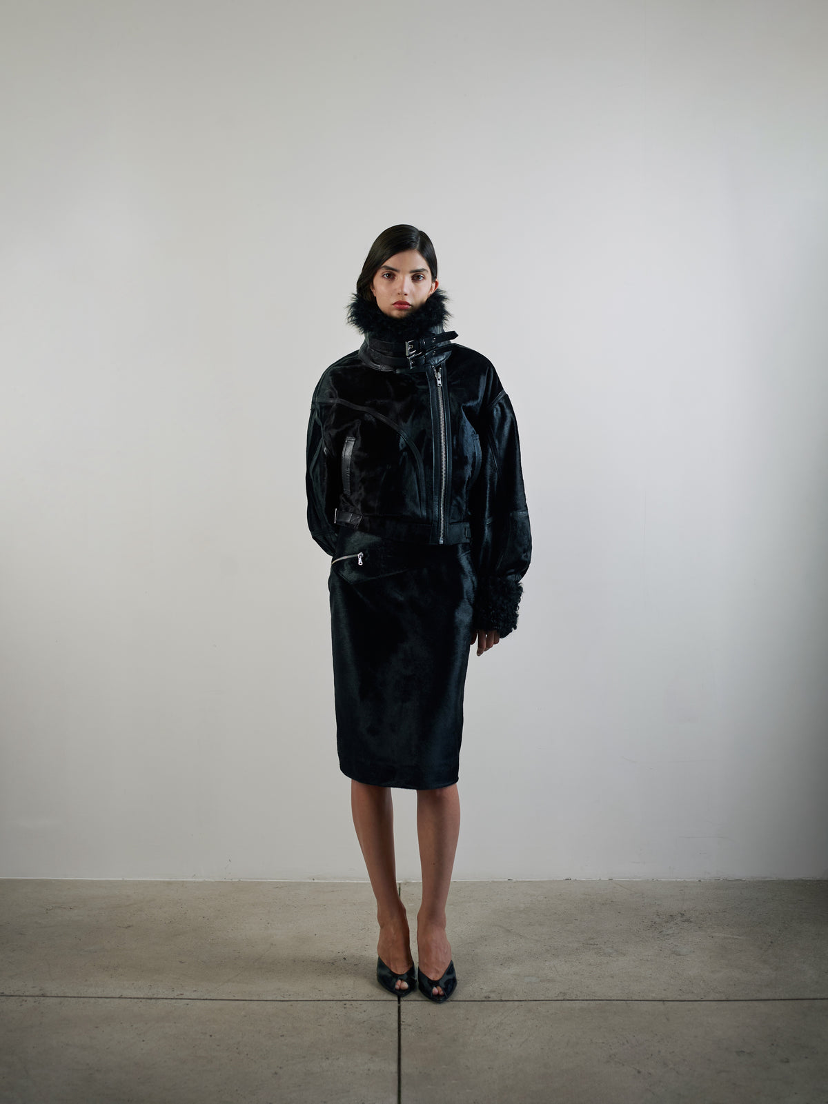 Rubin midi Skirt